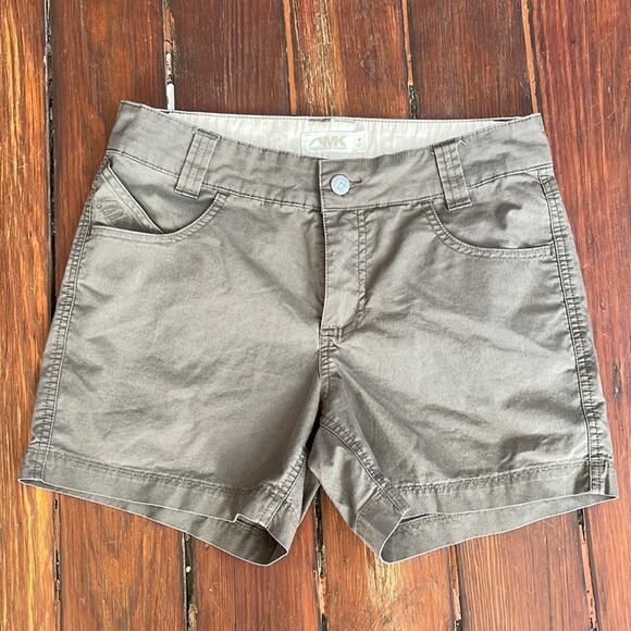 Mountain Khakis Jackson Hole outdoors hiking flat front chino shorts sz 4 - Picture 1 of 6